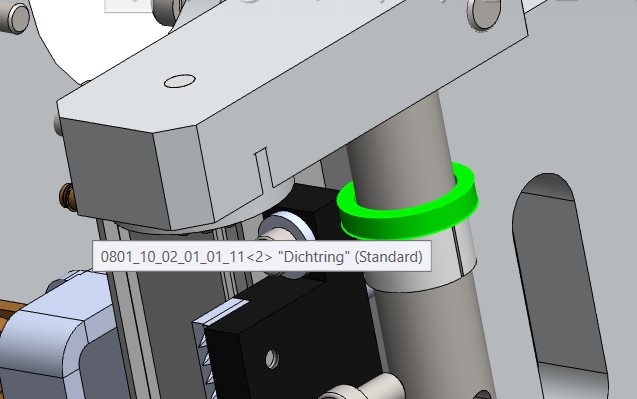 Dichtring 0801/10-02/01/01-11 CB1, CB3, CB5, CB6, CB7, CB8