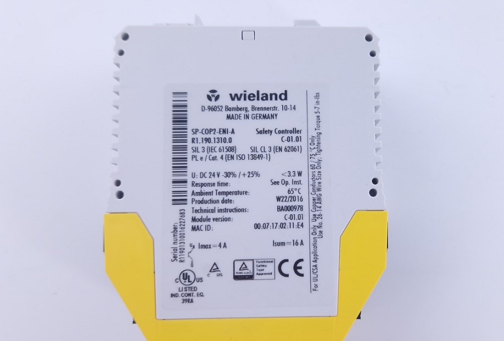 Wieland SP-COP2-ENI-A DC 24V R1.190.1310.0*
